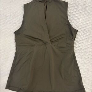 Lululemon Athletica Olive Tank Top